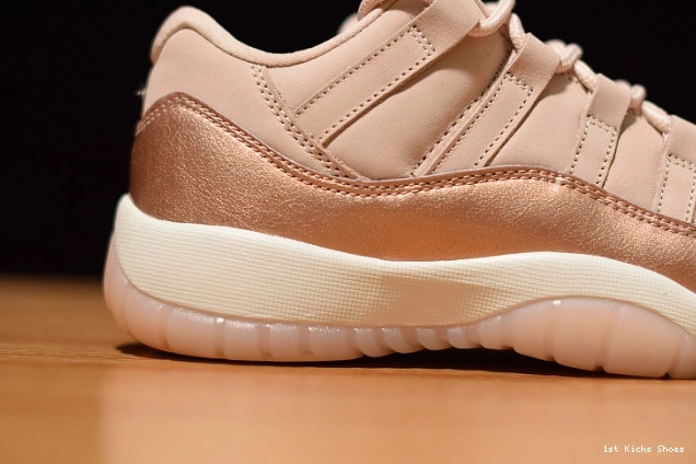 1st Kicks Low Air AH7860-105 Gold Rose Jordan GS 11 0813